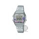 Casio Vintage LA680WA-4C Silver Stainless Steel Band Women Watch