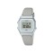 Casio Vintage LA680WEL-8 Grey Leather Band Women Watch