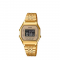 Casio Vintage LA680WGA-9B Gold Stainless Steel Band Men Watch / Women Watch