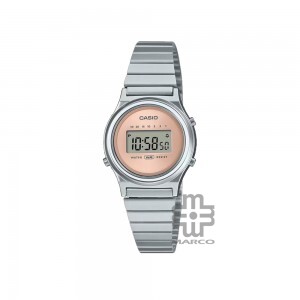 Casio General LA700WE-4A Silver Stainless Steel Band Women Watch