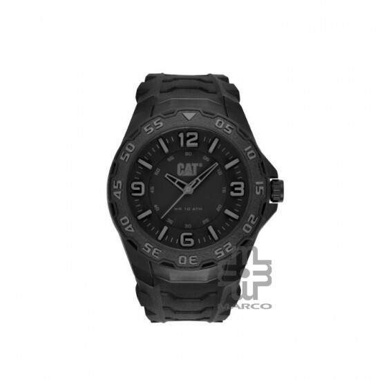 Caterpillar MOTION LB-111-21-131 Black Rubber Strap Men Watch