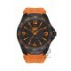 Caterpillar MOTION LB-111-24-134 | Black Orange | Rubber Strap| 45.5MM | 2Y Warranty