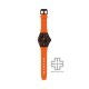 Caterpillar MOTION LB-111-24-134 | Black Orange | Rubber Strap| 45.5MM | 2Y Warranty