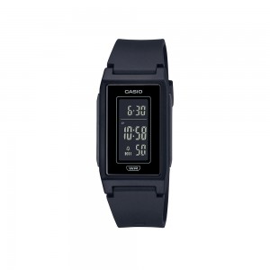 Casio General LF-10WH-1 Black Resin Band Women Youth Watch