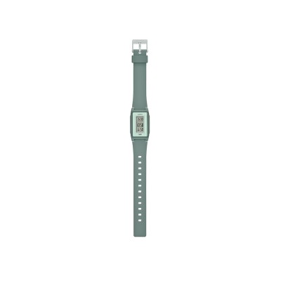 Casio General LF-10WH-3 Green Resin Band Women Youth Watch