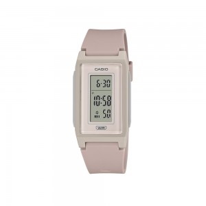 Casio General LF-10WH-4 Pink Resin Band Women Youth Watch