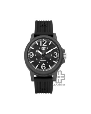 CAT GROOVY LF-111-21-131 BLACK SILICON STRAP MEN WATCH