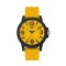CAT GROOVY LF-111-27-731 YELLOW SILICON STRAP MEN WATCH |10ATM |44.5MM | 2Y Warranty