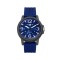 CAT GROOVY LF-111-26-632 BLUE SILICON STRAP MEN WATCH