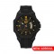 CAT OCTA LM-121-21-131 Black Silicone Band Analog Watch | 10 ATM | 45 MM | 2Y Warranty