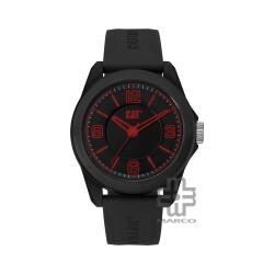 Caterpillar Landscape LN-160-21-138 Black Silicone Analog Watch | 3 Hand Movement | 45MM | 2Y Warranty