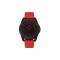 Caterpillar Landscape LN-160-28-138 Black Red Silicone Analog Watch | 3 Hand Movement | 45MM | 2Y Warranty