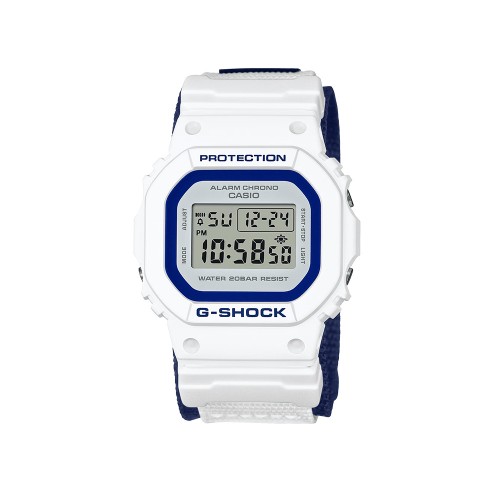 Casio G-Shock x Baby-G LOV-23A-7 White Cloth Band Seasonal Pair Collection 2023 Couple Set Pair Watch