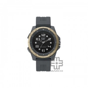 Caterpillar Aperture LP-150-25-131 Grey Silicone Analog Watch | 3 Hand Movement | 45MM | 2Y Warranty