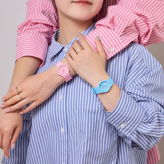 Casio General LQ-24B-4B Light Pink Bio-Based Resin Band Men Youth Watch / Women Youth Watch / Kids Watch