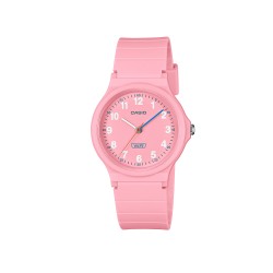 Casio General LQ-24B-4B Light Pink Bio-Based Resin Band Men Youth Watch / Women Youth Watch / Kids Watch