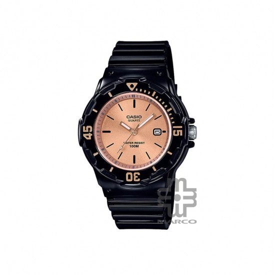 Casio General LRW-200H-9E2V Black Resin Band Kids Watch