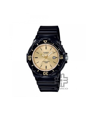 Casio General LRW-200H-9EV Black Resin Band Kids Watch