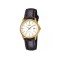 Casio General LTP-1183Q-7A Dark Brown Genuine Leather Band Women Watch