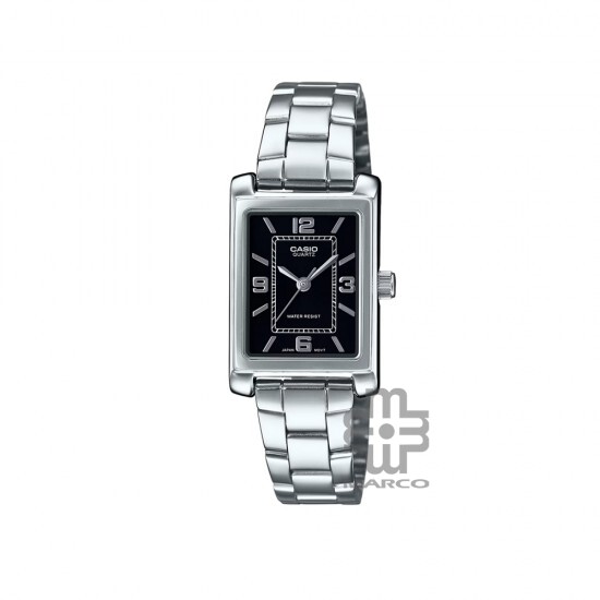 Casio General LTP-1234DD-1A Silver Stainless Steel Band Women Watch Casio General LTP-1234DD-1A Silver Stainless Steel Band Women Watch