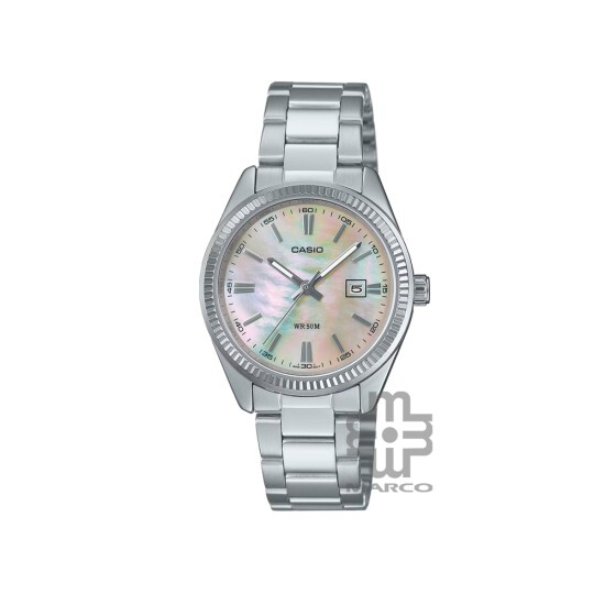 Casio General LTP-1302DS-4AV Silver Stainless Steel Band Women Watch Casio General LTP-1302DS-4AV Silver Stainless Steel Band Women Watch