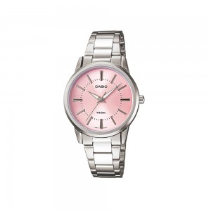 Casio General LTP-1303D-4A Silver Stainless Steel Band Women Watch