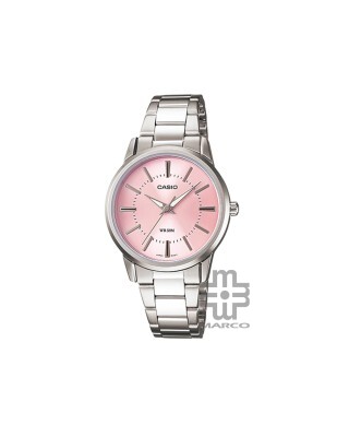 Casio General LTP-1303D-4AV Silver Stainless Steel Band Women Watch