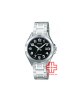 Casio General LTP-1308D-1B Silver Stainless Steel Band Women Watch