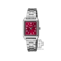 Casio General LTP-B150DA-4B Silver Stainless Steel Band Women Watch