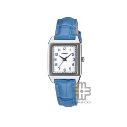 Casio General LTP-B150LA-2B Blue Leather Band Women Watch