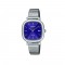 Casio General LTP-B166D-2AV Silver Stainless Steel Band Women Watch