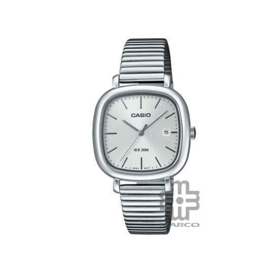 Casio General LTP-B166D-7AV Silver Stainless Steel Band Women Watch Casio General LTP-B166D-7AV Silver Stainless Steel Band Women Watch