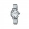 Casio General LTP-B170D-7BV Silver Stainless Steel Brown Leather Band Women Watch
