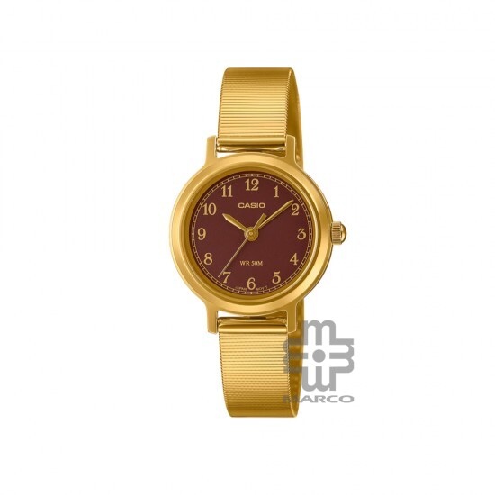 Casio General LTP-B170G-5BV Gold Stainless Steel Mesh Band Women Watch Casio General LTP-B170G-5BV Gold Stainless Steel Mesh Band Women Watch