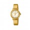 Casio General LTP-B170G-9BV Gold Stainless Steel Mesh Band Women Watch