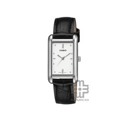 Casio General LTP-B171L-7A1 Black Leather Band Women Watch
