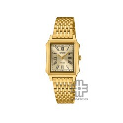 Casio General LTP-B190G-9BV Gold Stainless Steel Band Women Watch