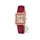 Casio General LTP-B190RGL-4BV Red Leather Band Women Watch