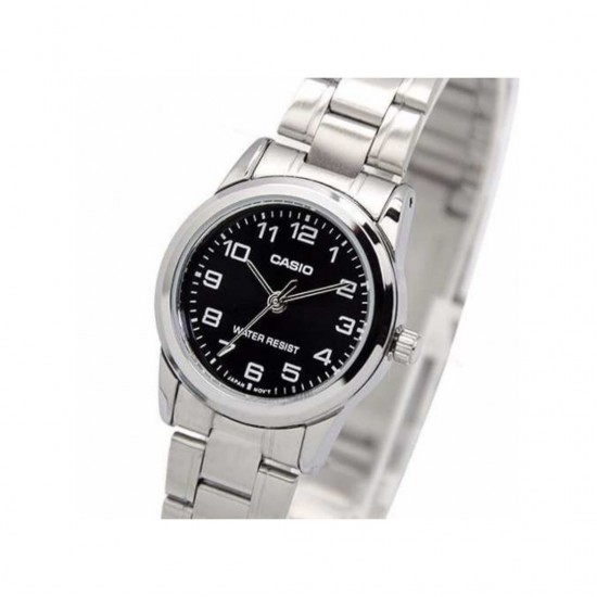 Casio General LTP-V001D-1B Silver Stainless Steel Band Women Watch Casio General LTP-V001D-1B Silver Stainless Steel Band Women Watch