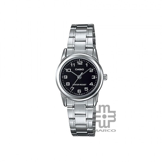 Casio General LTP-V001D-1B Silver Stainless Steel Band Women Watch Casio General LTP-V001D-1B Silver Stainless Steel Band Women Watch