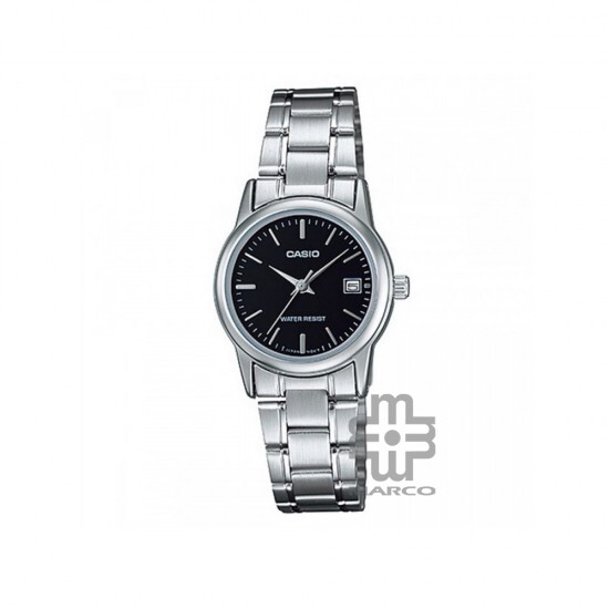 Casio General LTP-V002D-1A Silver Stainless Steel Band Women Watch Casio General LTP-V002D-1A Silver Stainless Steel Band Women Watch