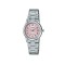 Casio General LTP-V002D-4B Silver Stainless Steel Band Women Watch