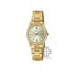 Casio General LTP-V002G-9B3 Gold Stainless Steel Women Watch