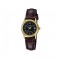 Casio General LTP-V002GL-1B Dark Brown Leather Band Women Watch