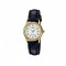 Casio General LTP-V002GL-7B2 Black Leather Band Women Watch