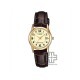 Casio General LTP-V002GL-9B Dark Brown Leather Band Women Watch Casio General LTP-V002GL-9B Dark Brown Leather Band Women Watch