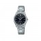 Casio General LTP-V005D-1B2 Silver Stainless Steel Band Women Watch