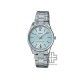 Casio General LTP-V005D-2B2 Silver Stainless Steel Band Women Watch