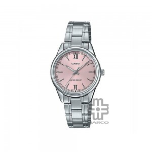 Casio General LTP-V005D-4B2 Silver Stainless Steel Band Women Watch