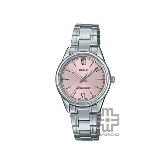 Casio General LTP-V005D-4B2 Silver Stainless Steel Band Women Watch Casio General LTP-V005D-4B2 Silver Stainless Steel Band Women Watch